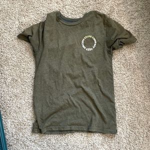 Green volcom Stone Tee shirt